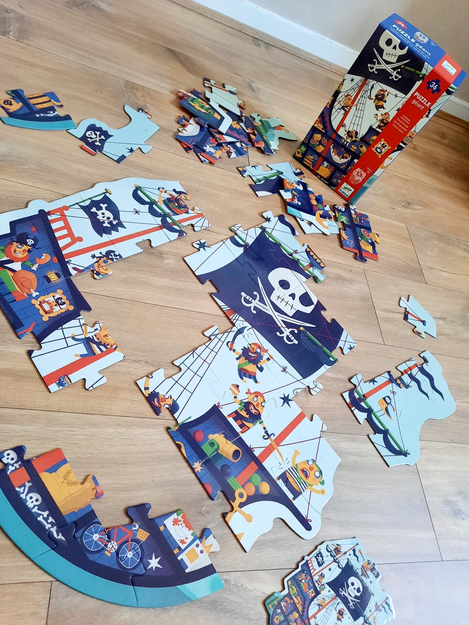Puzzle Géant Les Pirates Ludattica