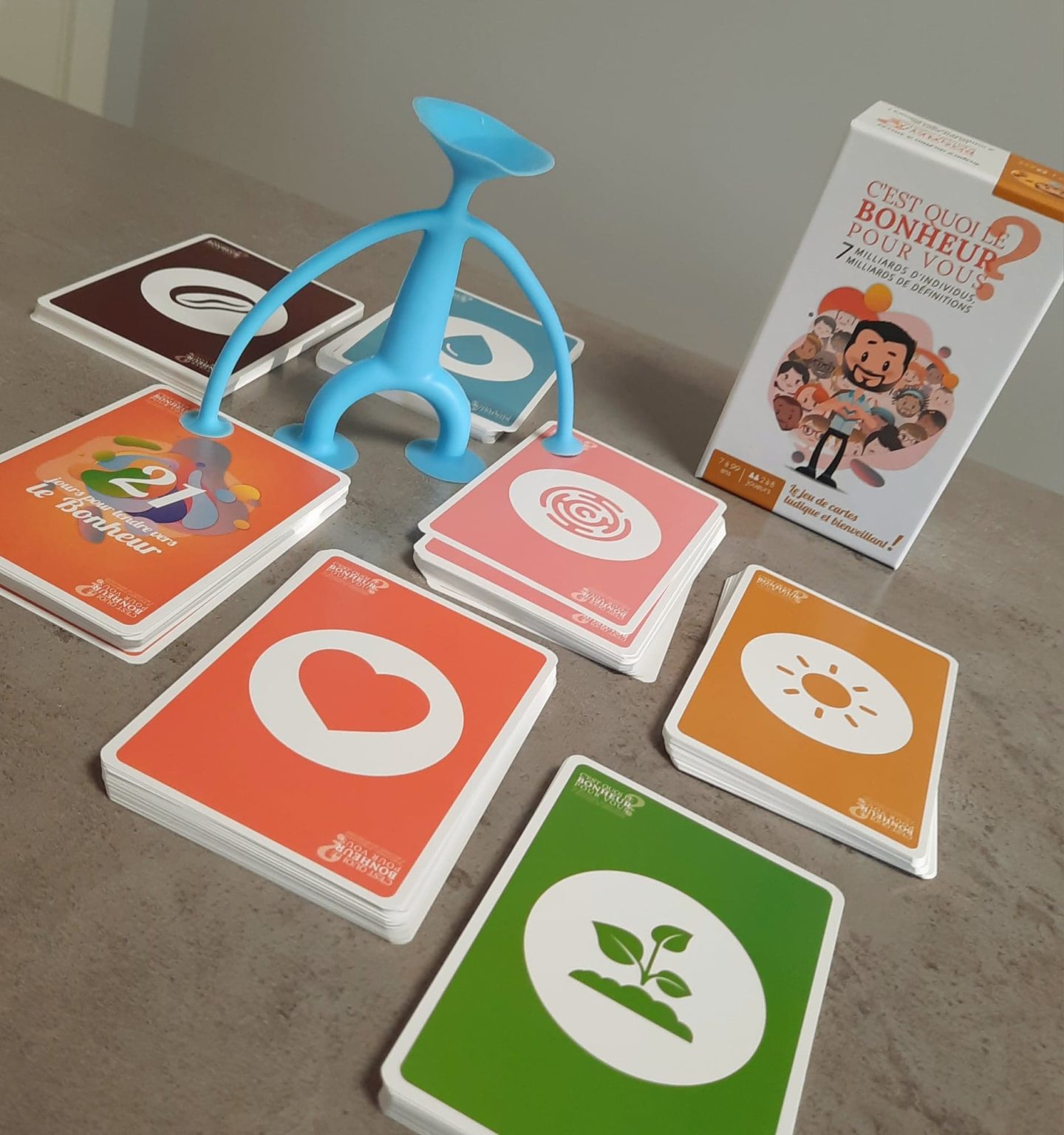 Jeu De Cartes "C'est Quoi Le Bonheur Pour Vous ?" – Jeu De Société Familial Et Convivial, Dès 7 Ans