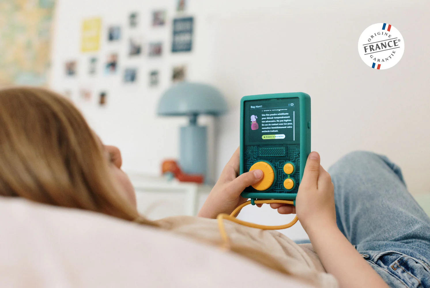 Baladeur Interactif FLAM avec coque verte / Lunii – Image 2