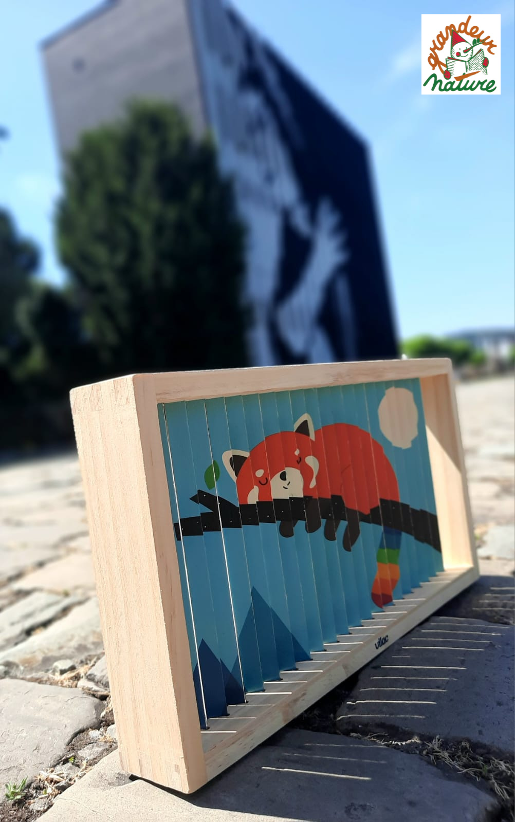 Puzzle agamographique - Les animaux / Vilac