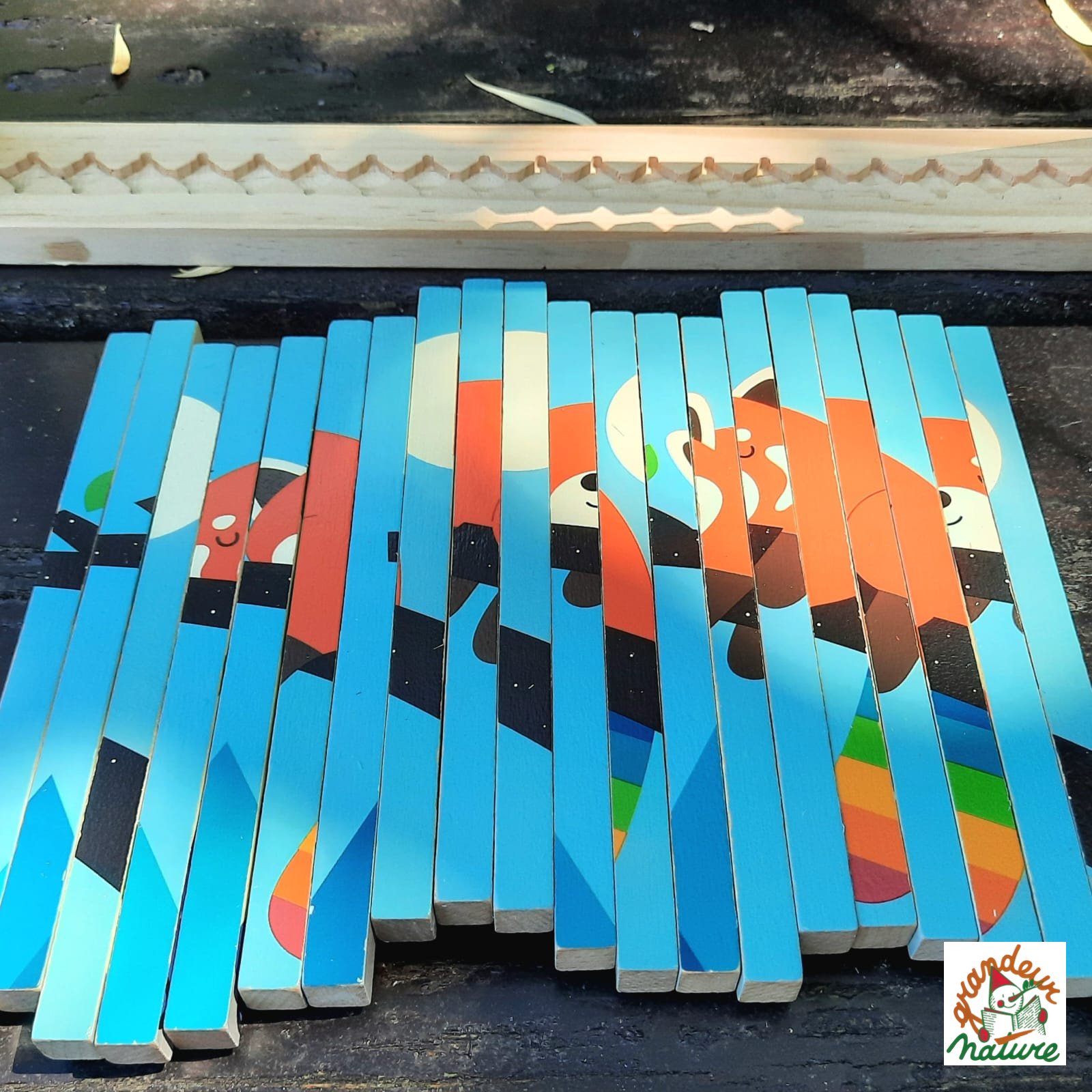 Puzzle agamographique - Les animaux / Vilac – Image 4