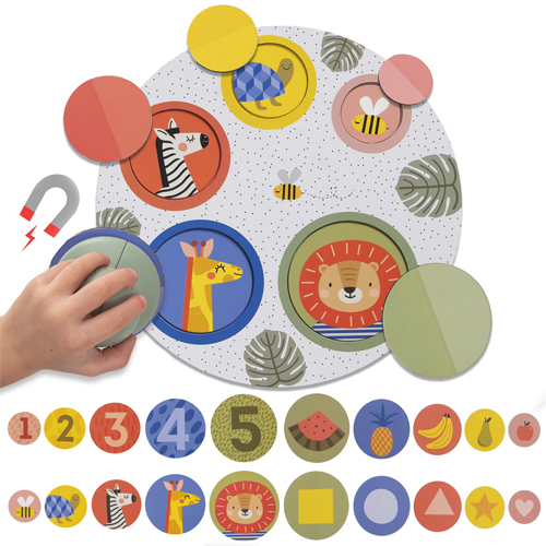 Puzzle aimanté cache-cache / Taf Toys – Image 4