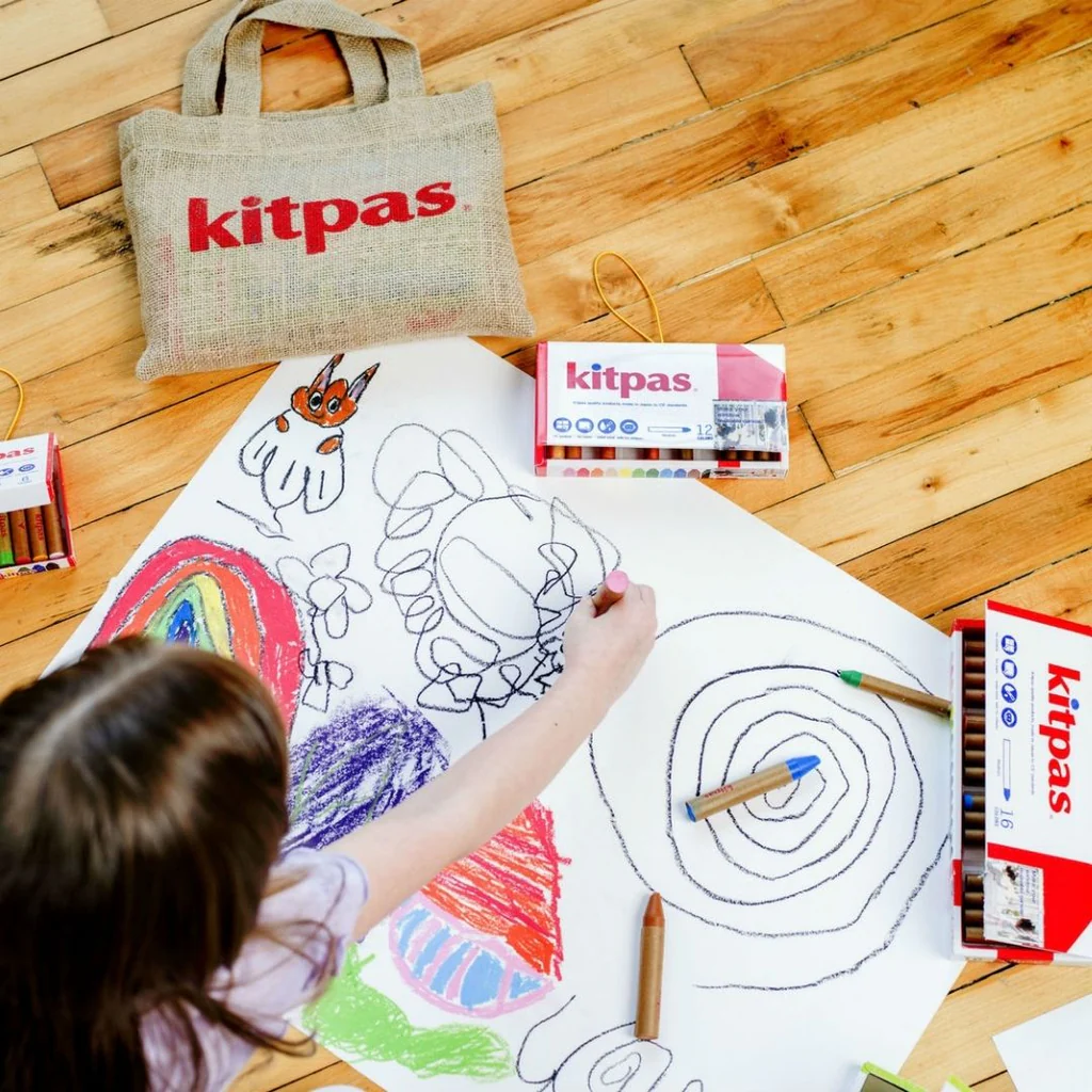 16 crayons Rice Bran Wax Art / Kitpas – Image 4