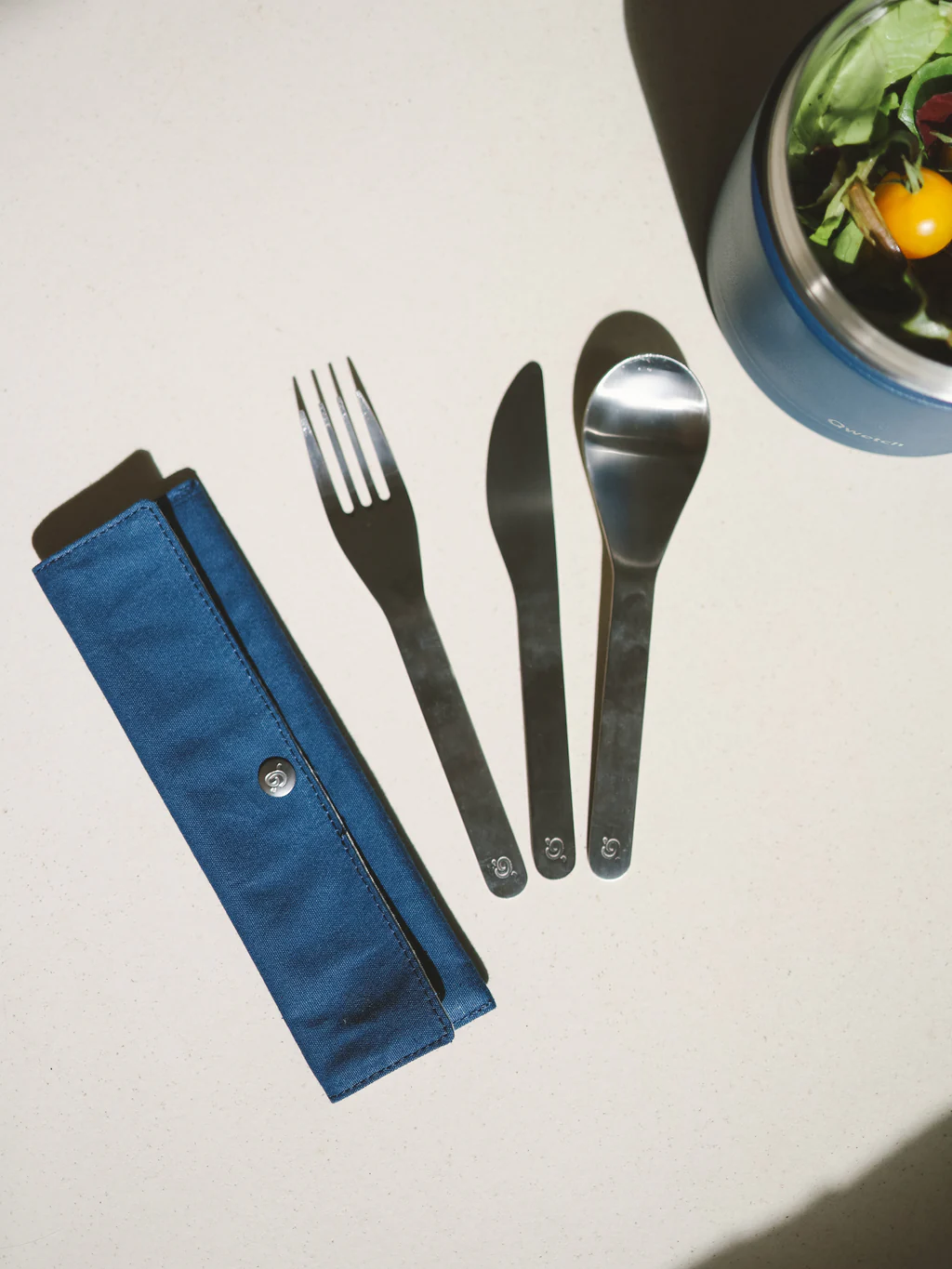 Set de 3 couverts en inox / Qwetch