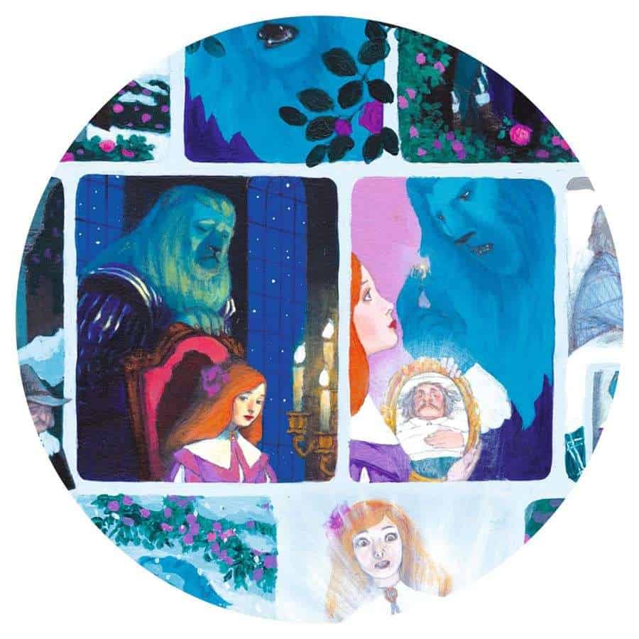 Puzzle Story 100 pièces - La Belle et la Bête / Djeco – Image 3