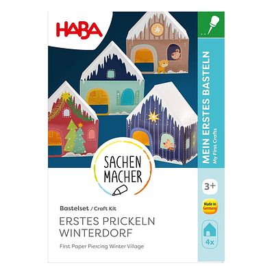 First Paper Piercing Winter Village / Haba – Image 3
