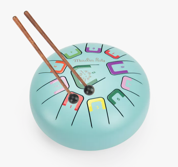 Tambour à languettes - Tongue Drum (Puce & Pilou) / Moulin Roty