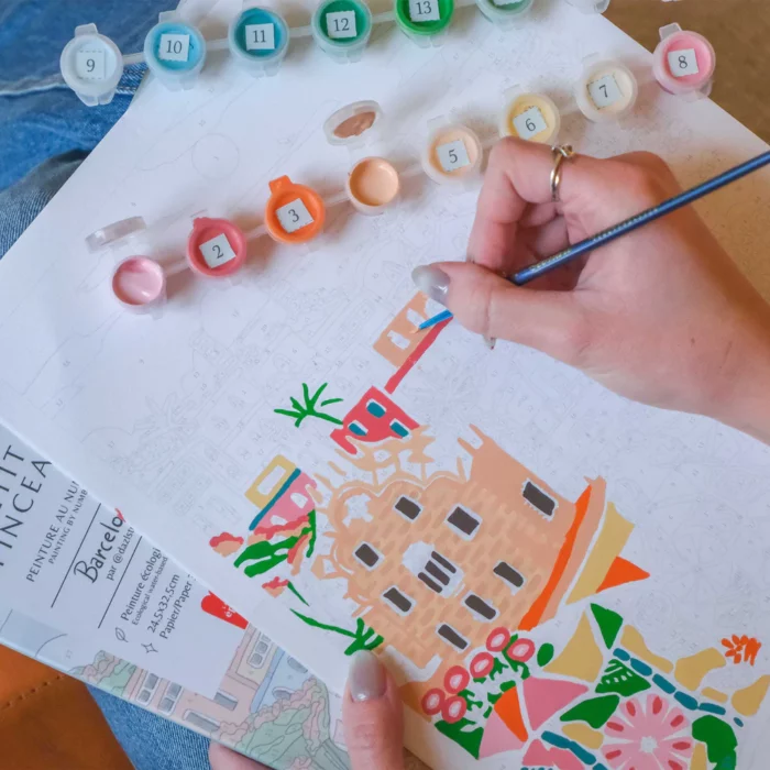 Peinture au numéro - Petit Pinceau / La Petite Épicerie