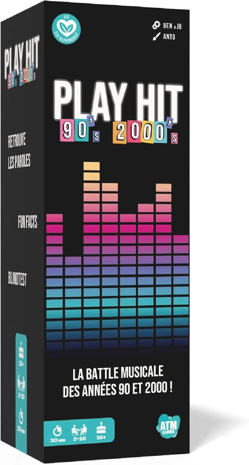 Play Hit : La battle musicale des années 90s et 2000s ! / ATM Gaming