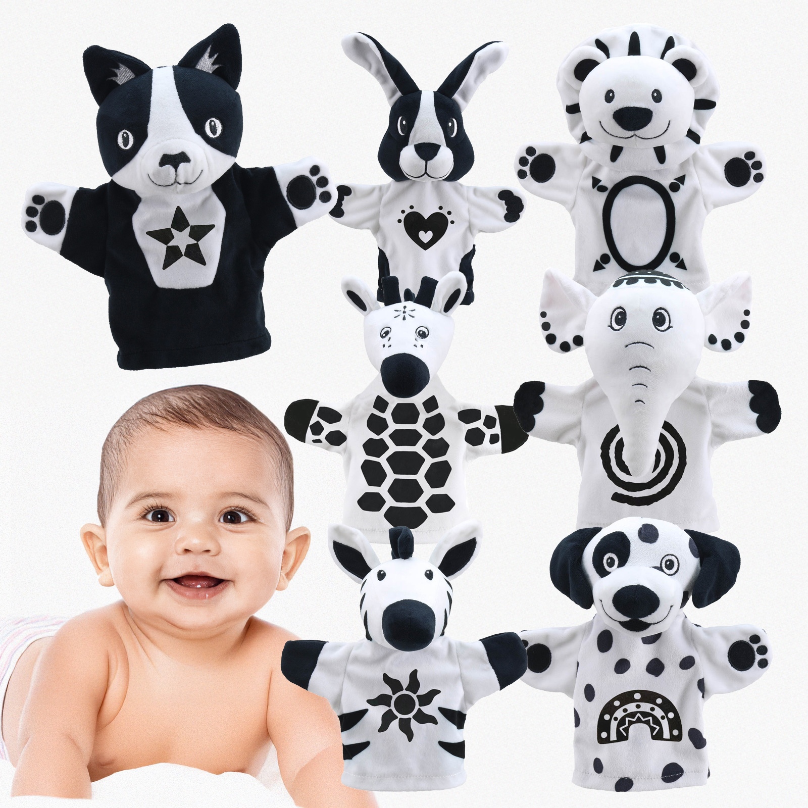 Marionnettes Black & White / The Puppet Company