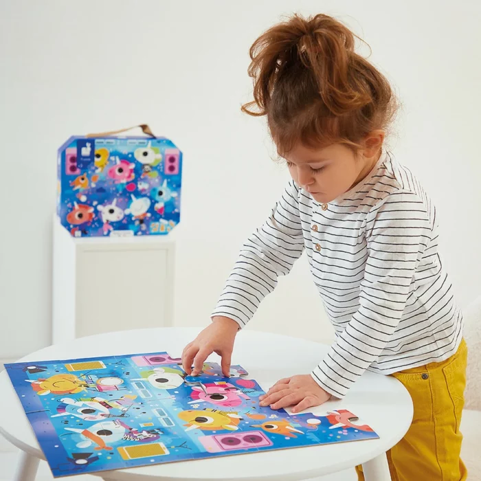 Puzzle Concert Rock Licornes 24 pièces / Janod