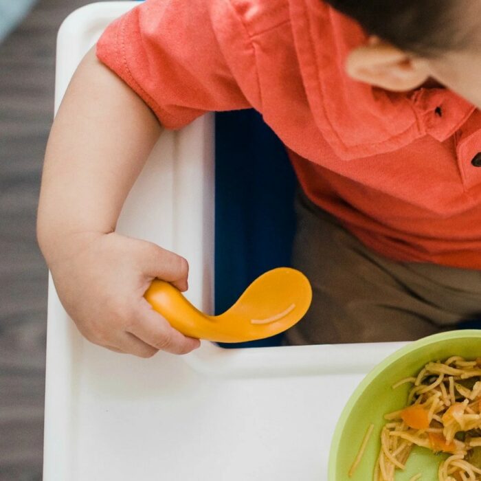 Cuillère d'apprentissage Orange / Kizingo