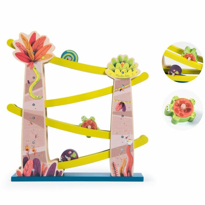 Cascade de toupies - Dans la jungle / Moulin Roty