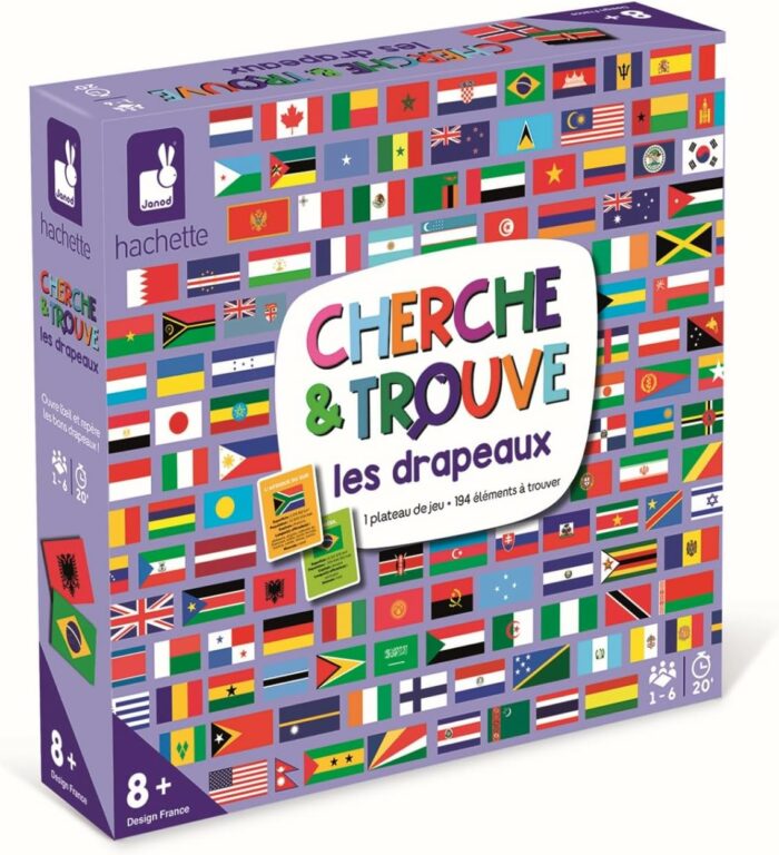 Cherche et Trouve Drapeaux /  Janod