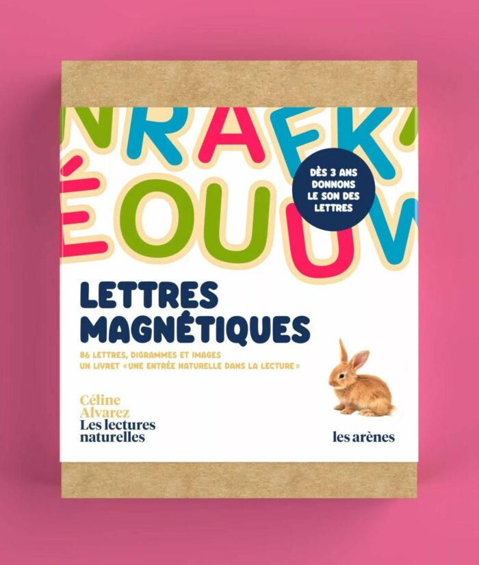 Lettres Magnétiques Céline Alvarez / les arènes