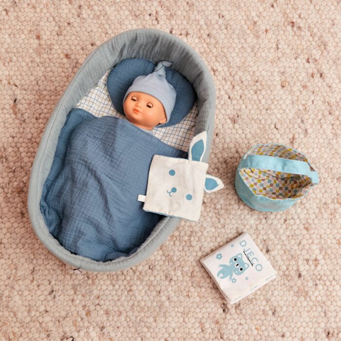 Berceau à bascule Blue Dream - Pomea / Djeco