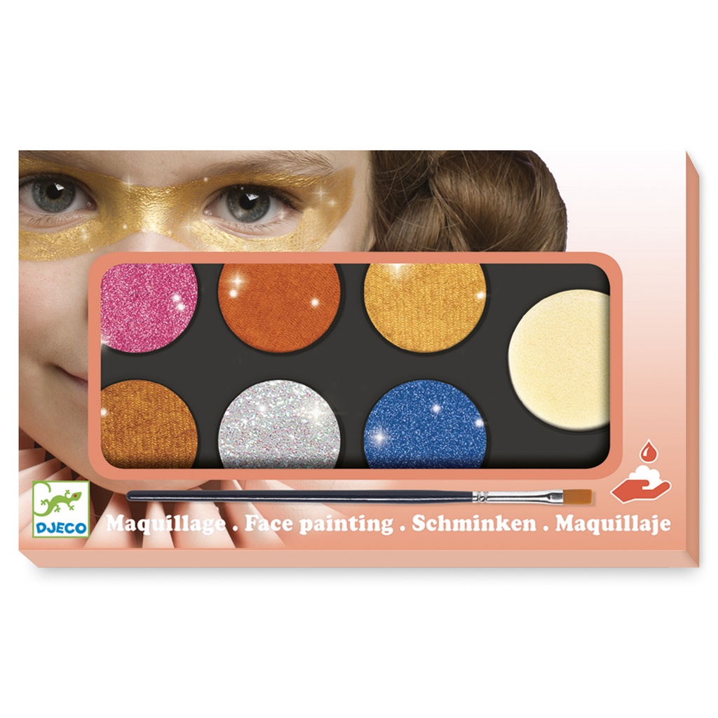 Maquillage 6 couleurs Métal / Djeco