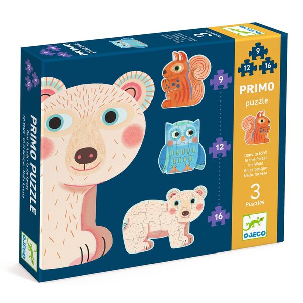 Dans la forêt - Primo Puzzle / Djeco