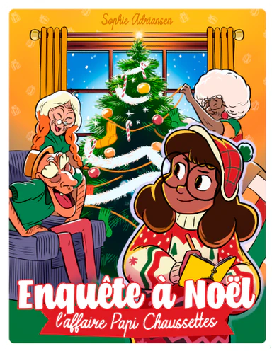 Enquête à Noël, l’affaire Papi Chaussettes - Livre Audio pour « FLAM » / Lunii