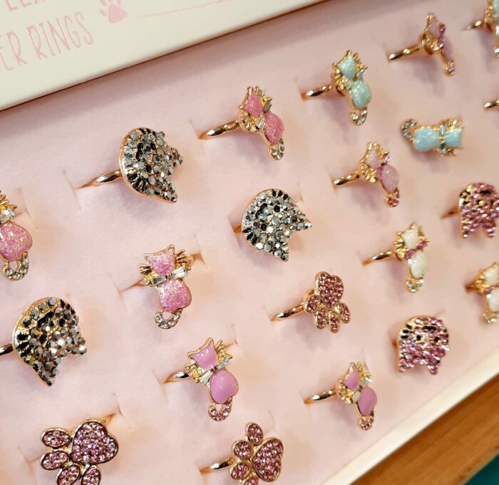 Bague spinner fantaisie chat / Great Pretenders