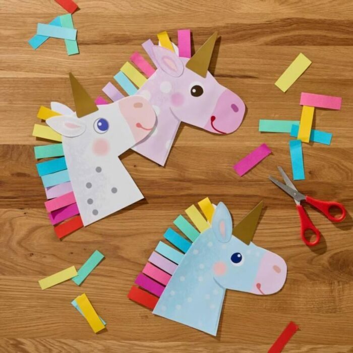 Premiers découpages Licornes arc-en-ciel - Craft Kits / Haba