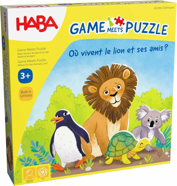 Où vivent le lion et ses amis ? / Haba