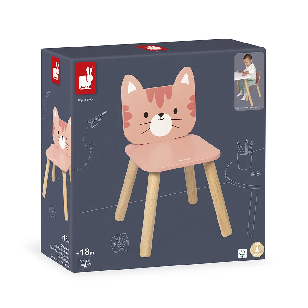 Chaise Enfant Chat / Janod – Image 3