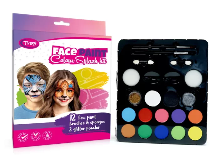 Face Paint Colour Splash Kit / Tytoo