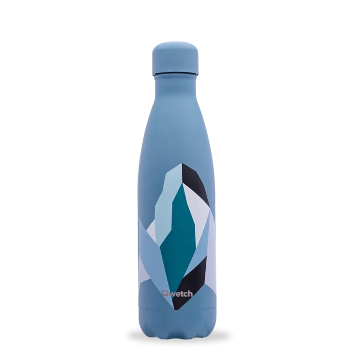 Bouteille isotherme Altitude 500 ml Bleu / Qwetch