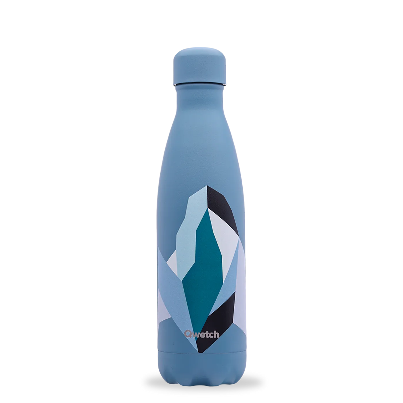 Bouteille isotherme Altitude 500 ml Bleu / Qwetch