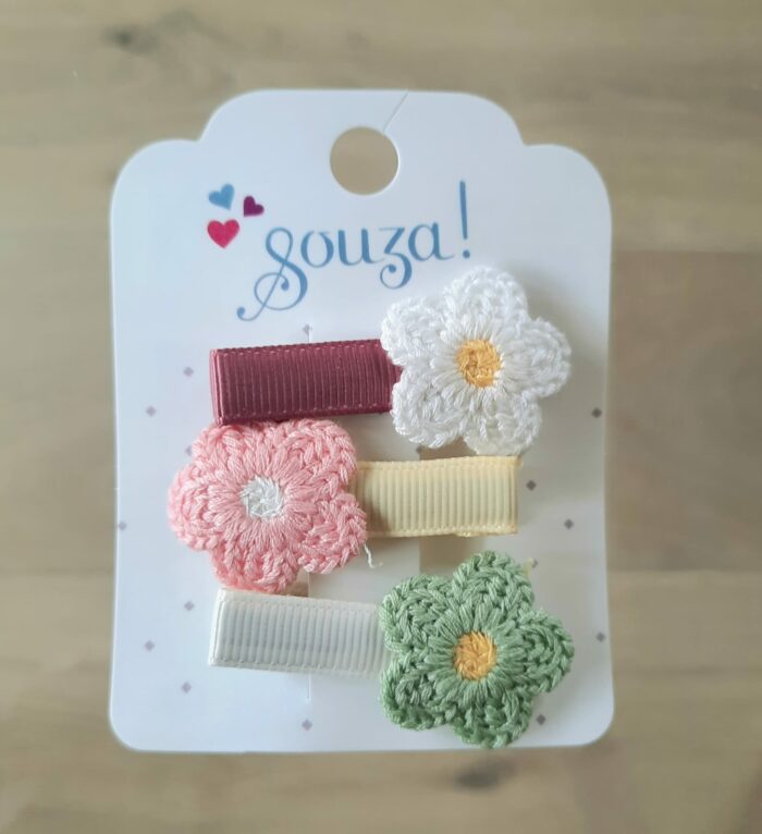 Pinces pour cheveux Kaat Fleur / Souza