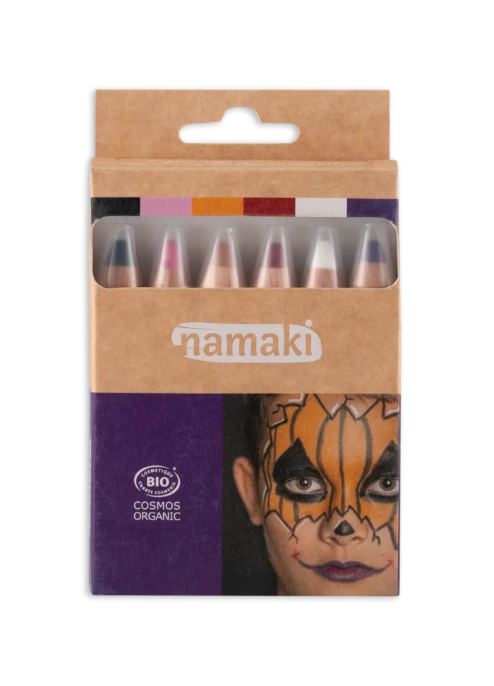 Crayons de maquillage 6 couleurs Mondes des horreurs / Namaki