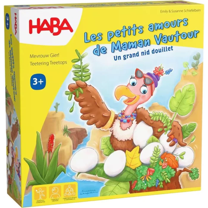 Les petits amours de Maman Vautour - un grand nid douillet / Haba