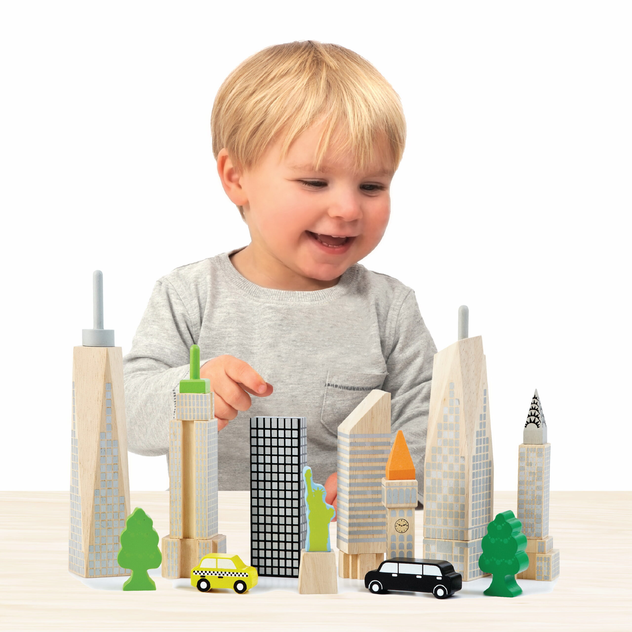 City Skyline Glow Blocks / Wonderworld