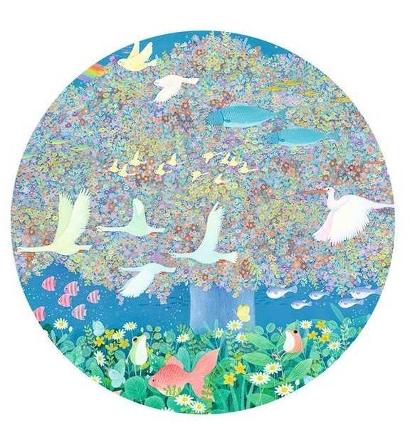 Puzzle Gallery 350 pcs "Dreamy dreams" / Djeco – Image 4