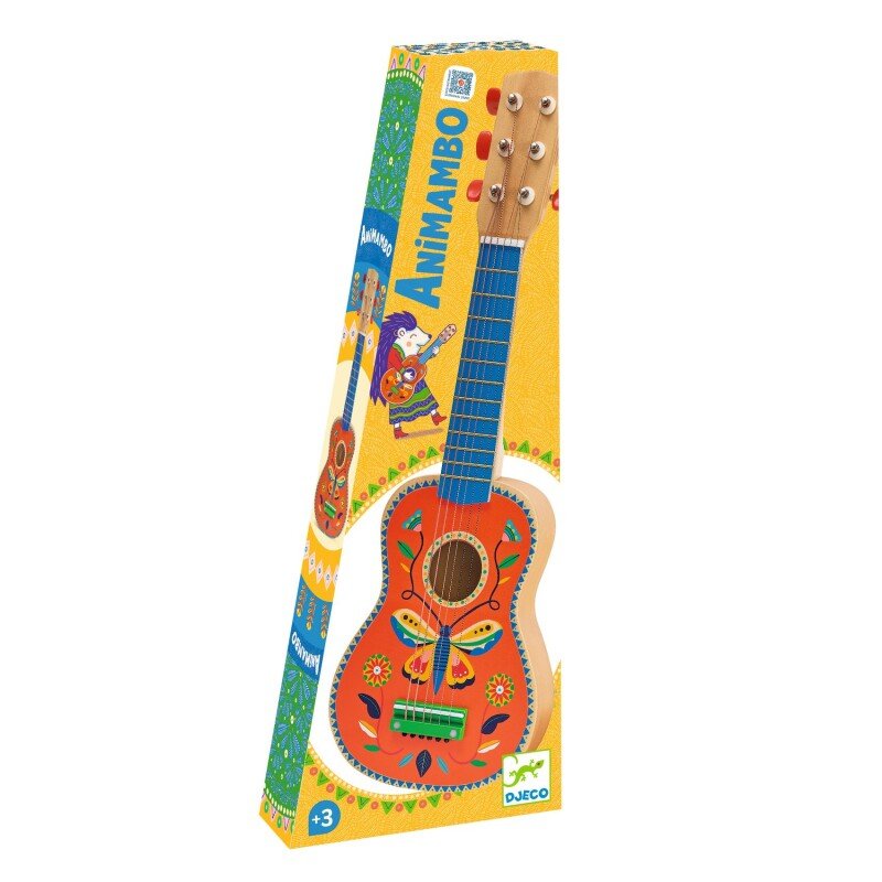 Guitare 6 cordes métalliques petit modèle - Animambo / Djeco – Image 3