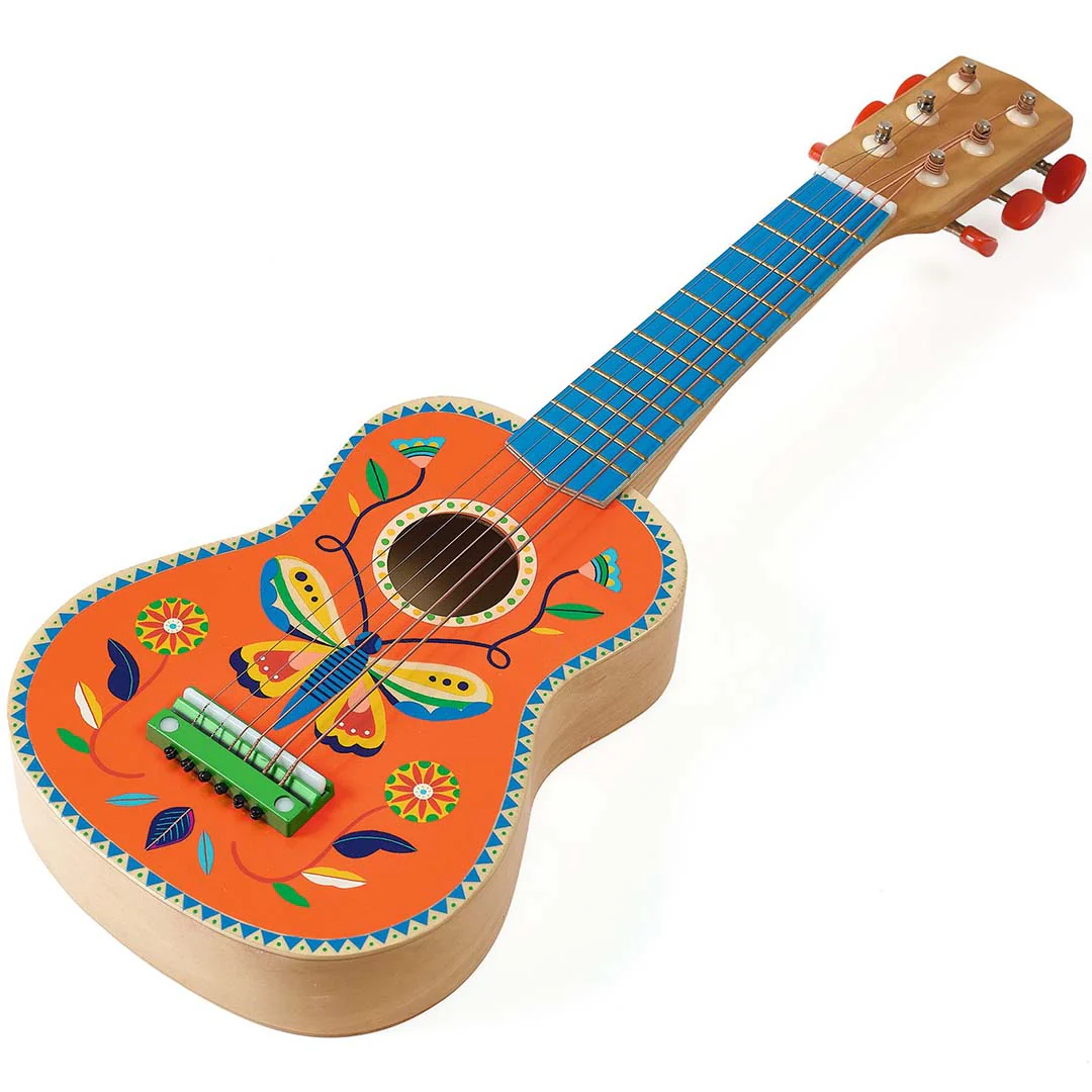 Guitare 6 cordes métalliques petit modèle - Animambo / Djeco