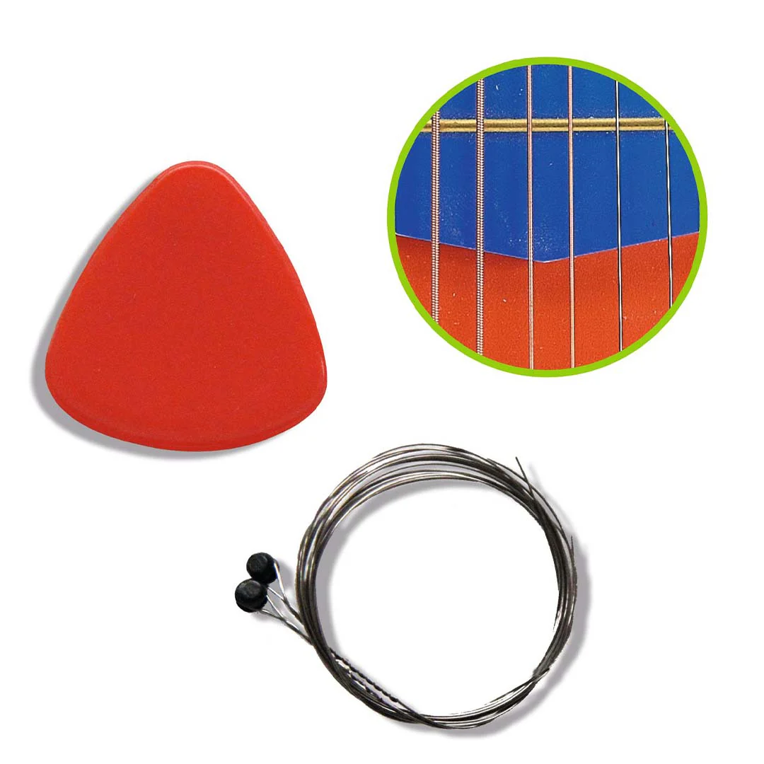 Guitare 6 cordes métalliques petit modèle - Animambo / Djeco – Image 2
