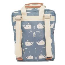 Sac à dos maternelle - Whale Blue Fog / Fresk – Image 3