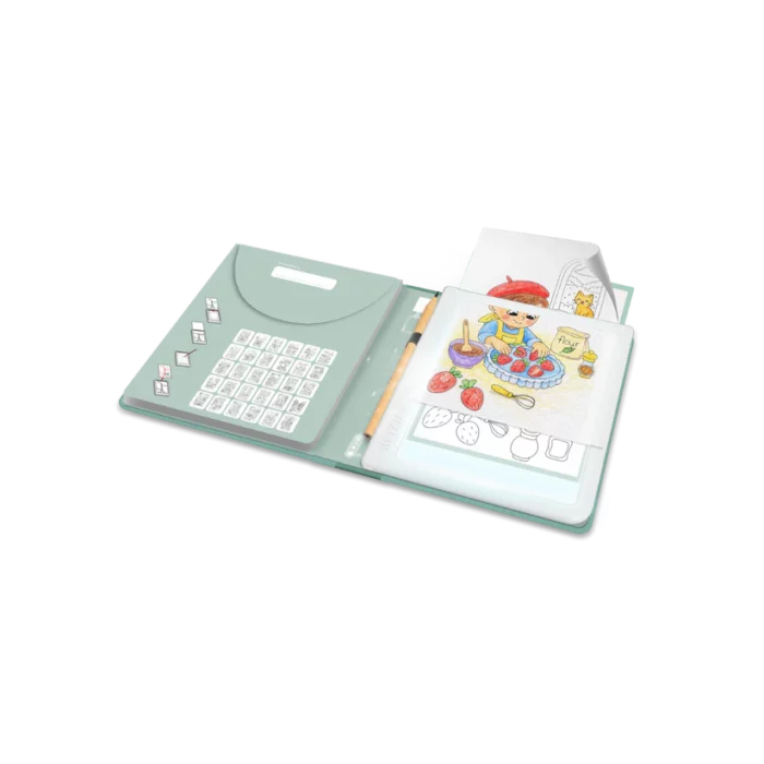 Kidydraw-Pad  Tablette à dessin lumineuse Food / Kidywolf