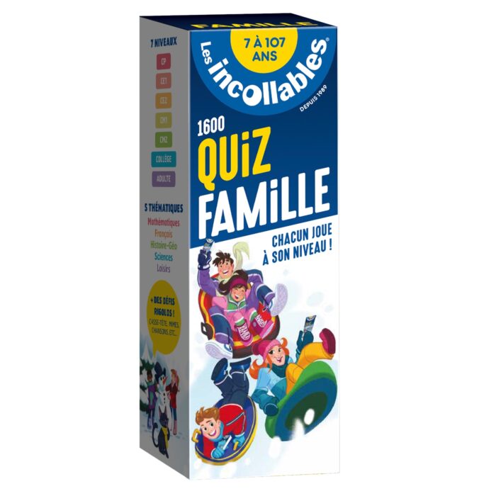 Quiz famille Hiver - Les Incollables / Playbac