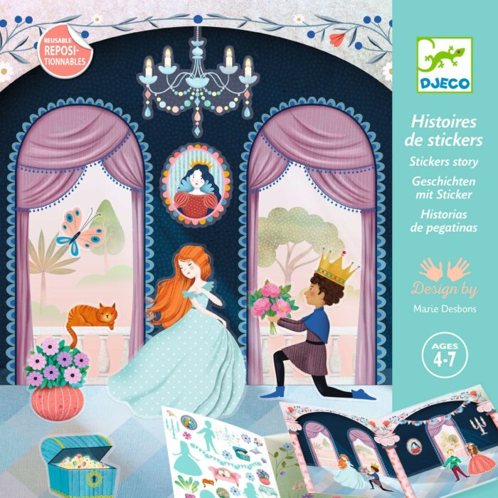 La vie de château - Histoires de stickers / Djeco