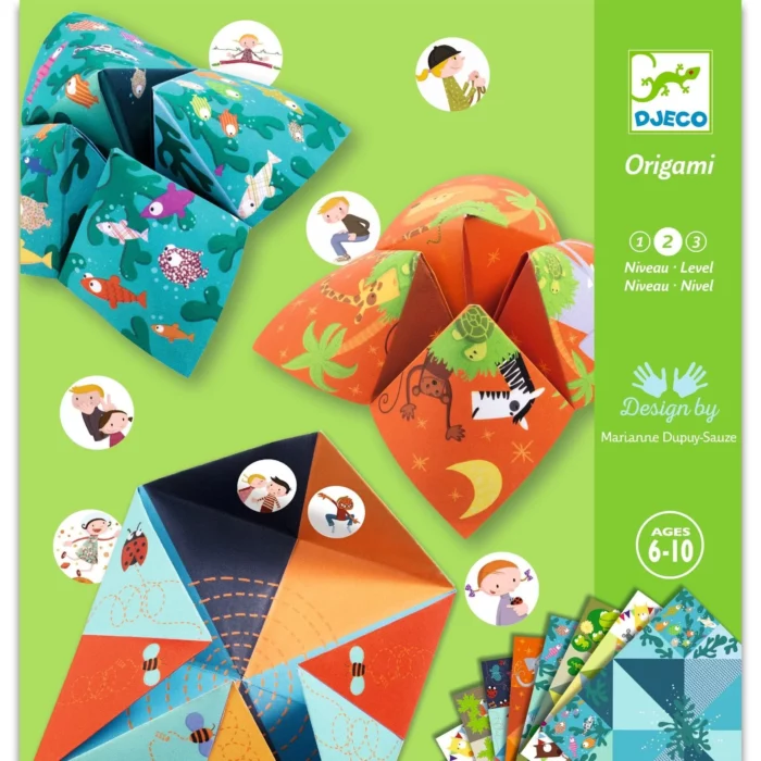 Cocottes à gages - Origami niveau 2 / Djeco