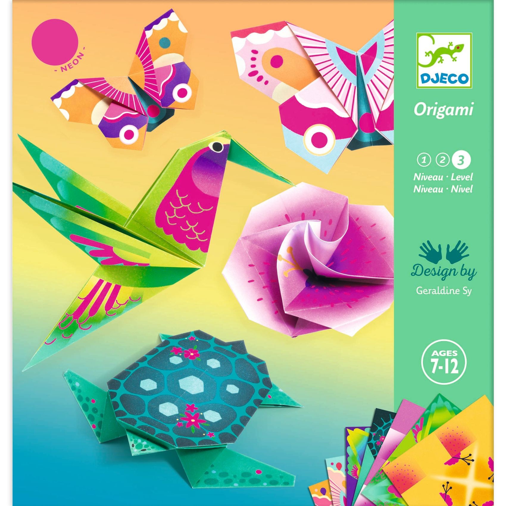 Tropiques - Origami niveau 3 / Djeco