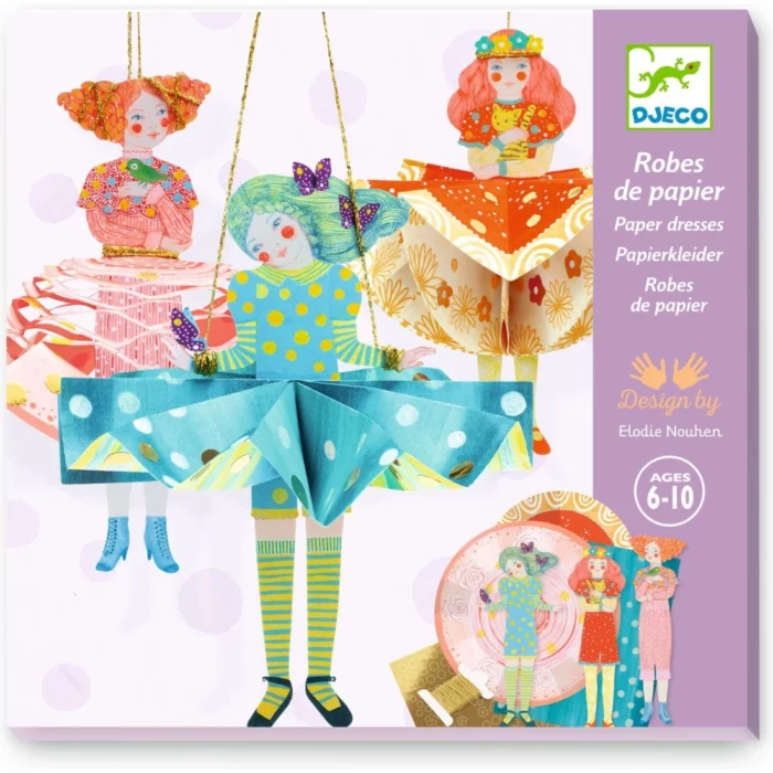 Robes de papier - Papier créatif / Djeco