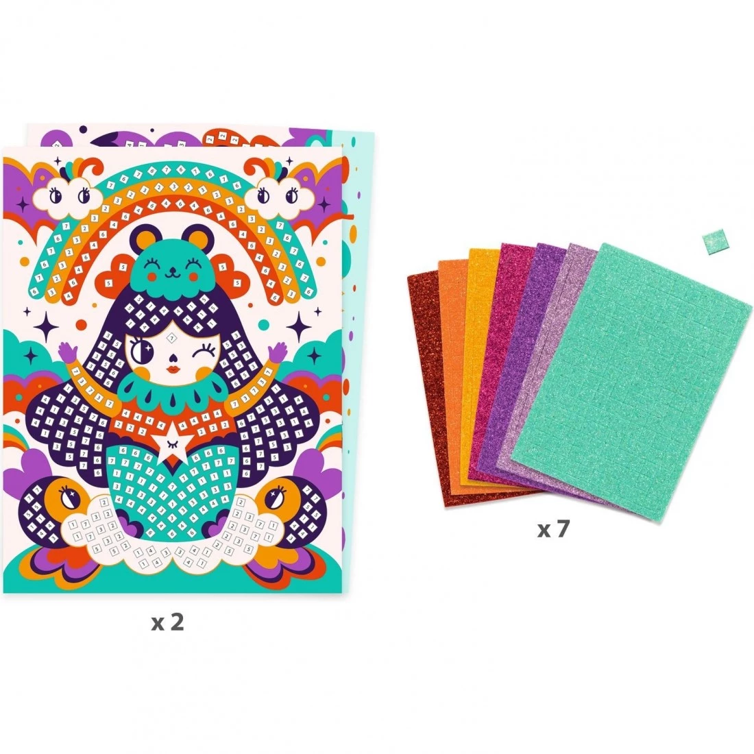Kokeshis - Mosaïques / Djeco – Image 2