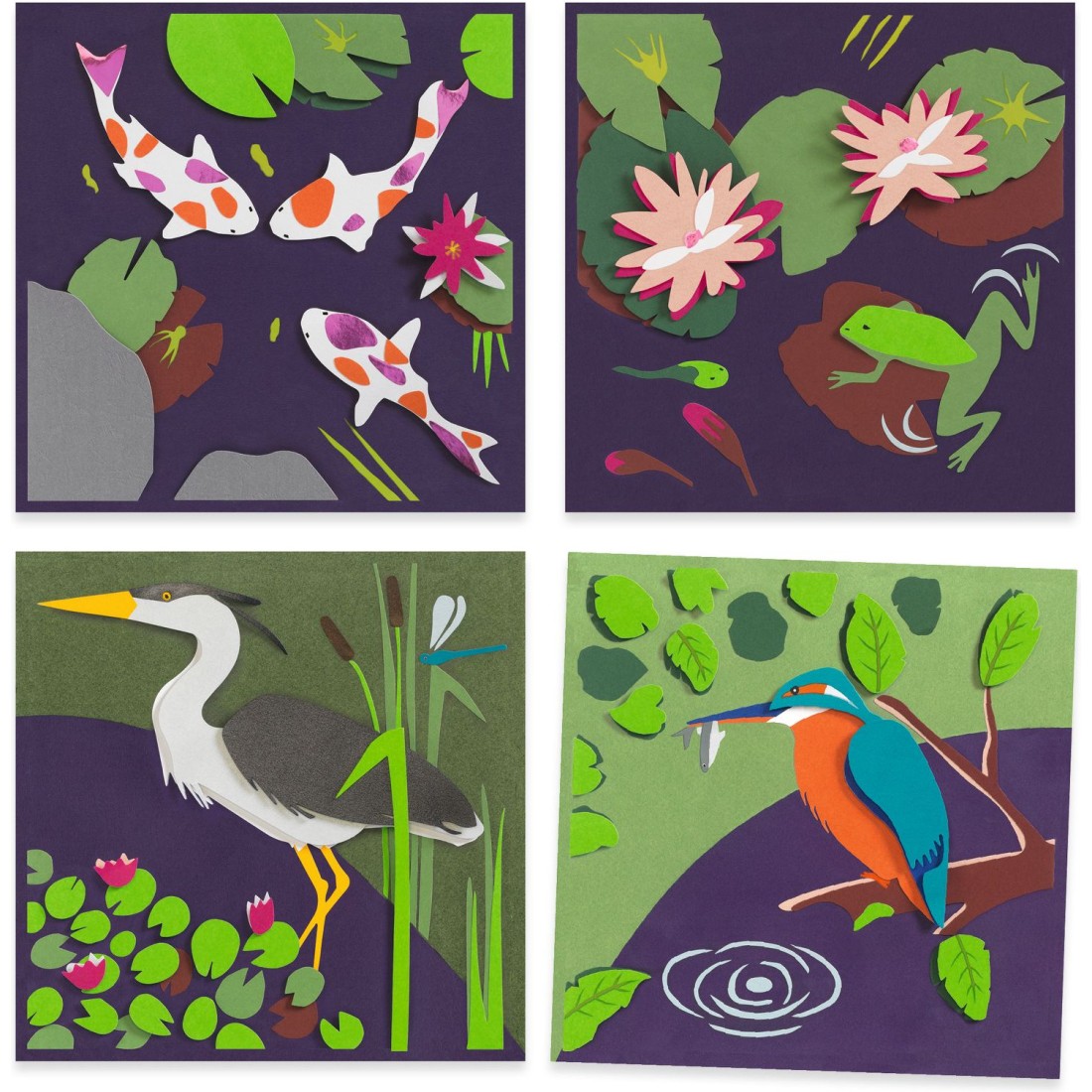 Au bord de l'eau - Tableaux en 3D / Djeco – Image 4