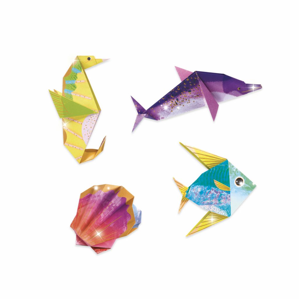 Animaux marins - Origami niveau 3 / Djeco – Image 5