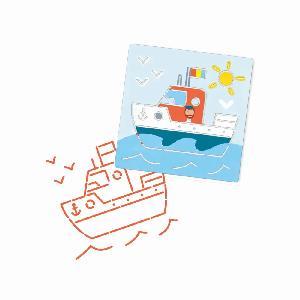 Transports & co - Pochoirs / Djeco – Image 2