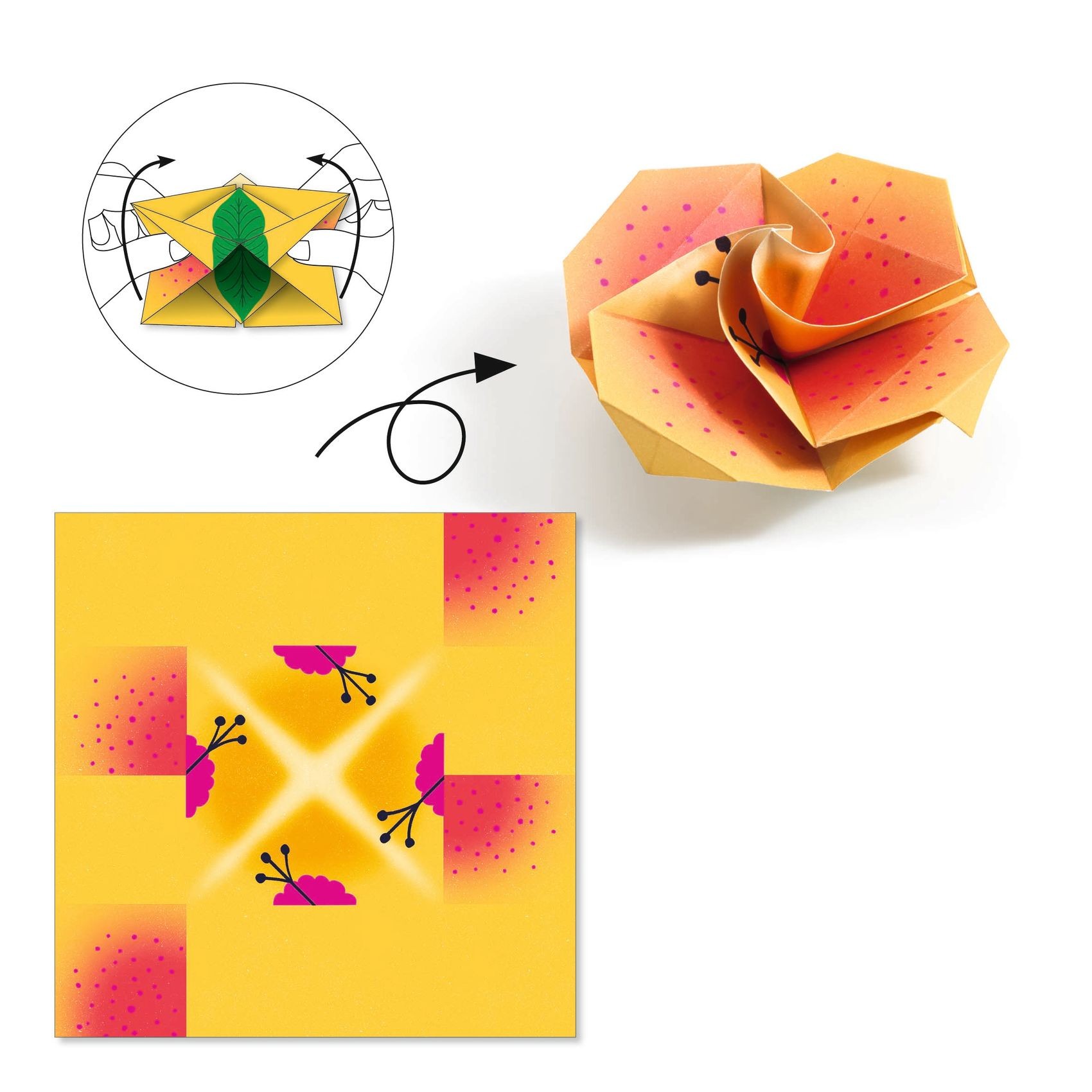 Tropiques - Origami niveau 3 / Djeco – Image 3